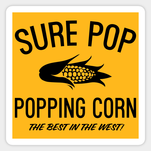 Sure Pop Popping Corn Sticker by Vandalay Industries